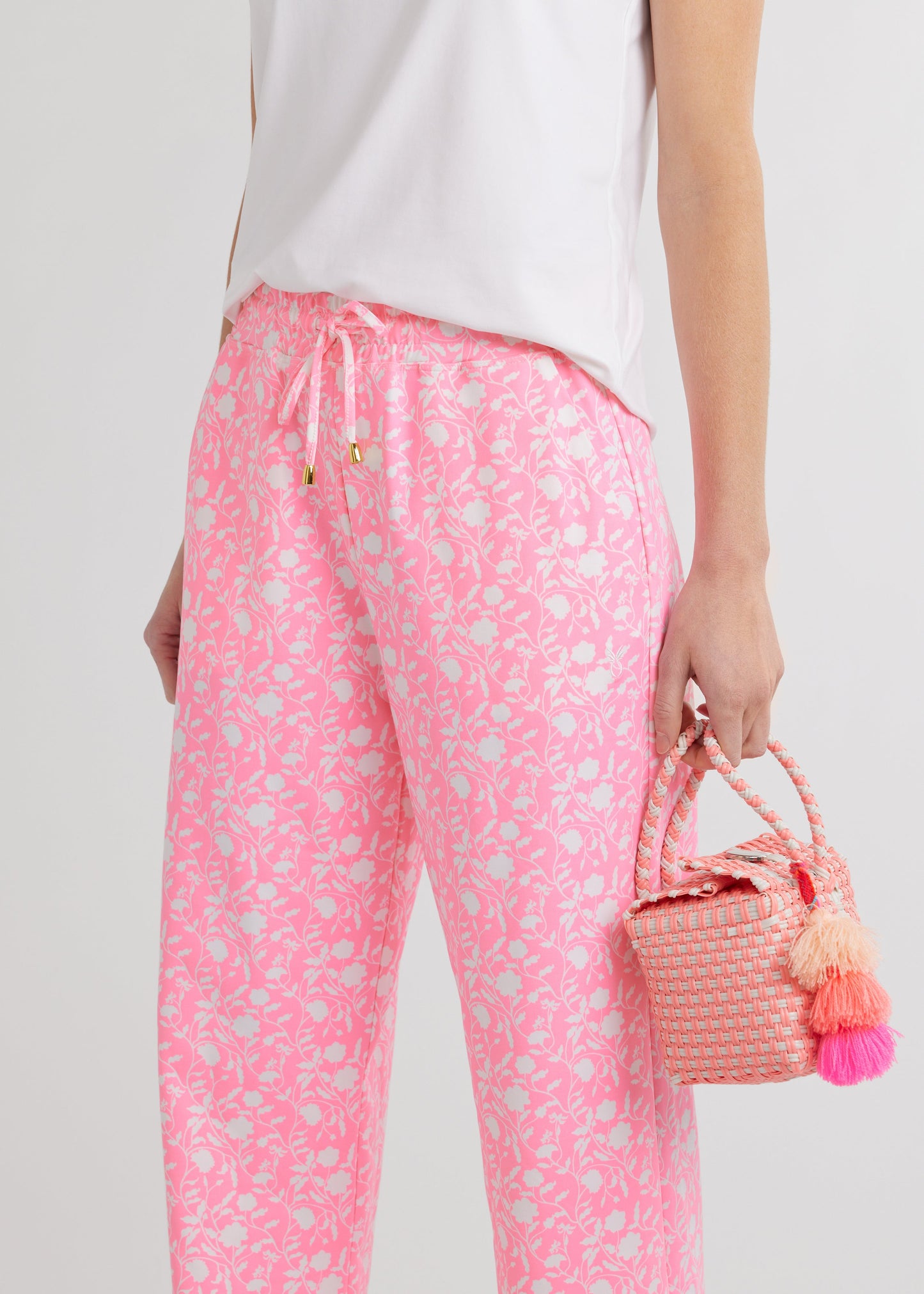 Palisades Pant in Repreve® Stretch (Cotton Candy Floral)